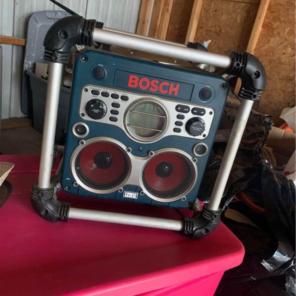 Bosch job boom box